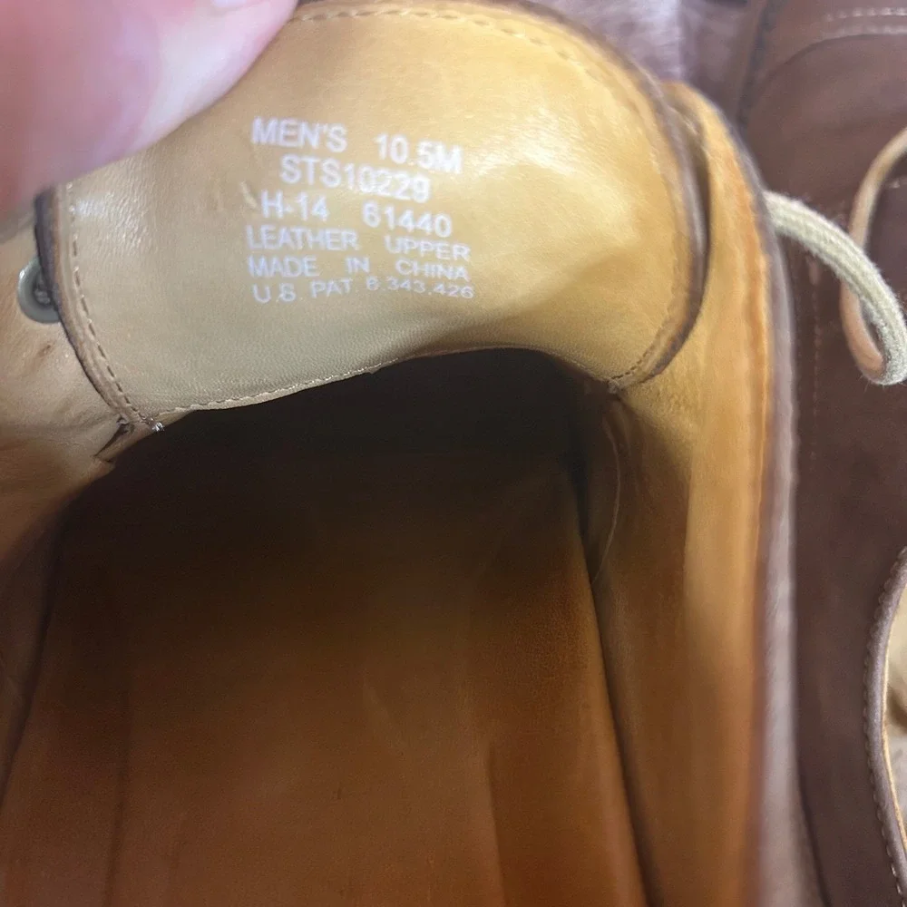 Sperry Top-Sider‎ Gold Cup Bellingham Brown Leather Cap Toe Oxford Mens 10.5